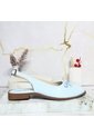 Baleta Para Mujer 0186-Z722 AZUL BEBE CHAROL ZAVATTY de Zavatty