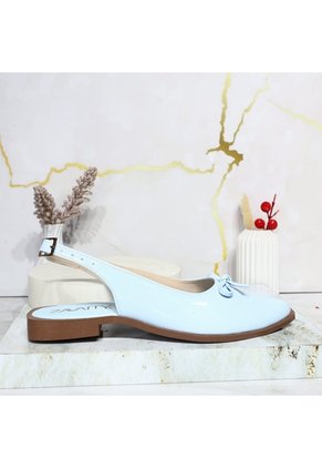 Baleta Para Mujer 0186-Z722 AZUL BEBE CHAROL ZAVATTY