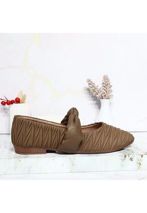 Baleta Para Mujer F400-Z436 CAFE ZAVATTY