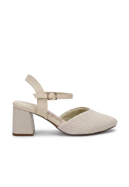 Tacon Para Mujer 524139-Z132 BEIGE GRAVADO ZAVATTY