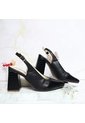 Tacon Para Mujer 72537-Z132 NEGRO CHAROL X GRABADO ZAVATTY de Zavatty