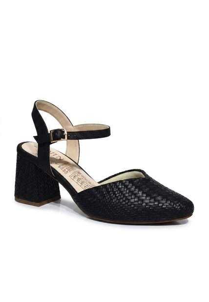 Tacon Para Mujer 524139-Z132 NEGRO GRAVADO ZAVATTY