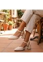 Tacon Para Mujer 524139-Z132 ALMENDRA GRAVADO ZAVATTY de Zavatty