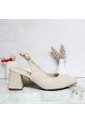 Tacon Para Mujer 52585-Z132 BEIGE GRAVADO ZAVATTY de Zavatty