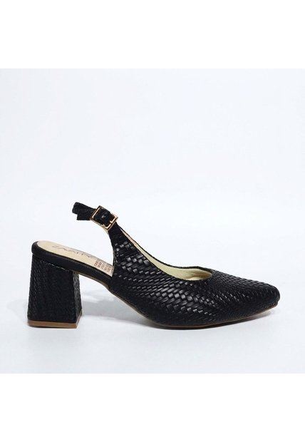 Tacon Para Mujer 52585-Z132 NEGRO GRAVADO ZAVATTY