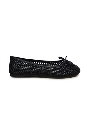 Baleta Para Mujer 3100-Z720 NEGRO TEJIDO ZAVATTY
