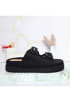Sandalia Canoa Para Mujer 3100-Z617 NEGRO ZAVATTY