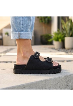 Sandalia Canoa Para Mujer 3100-Z617 NEGRO ZAVATTY