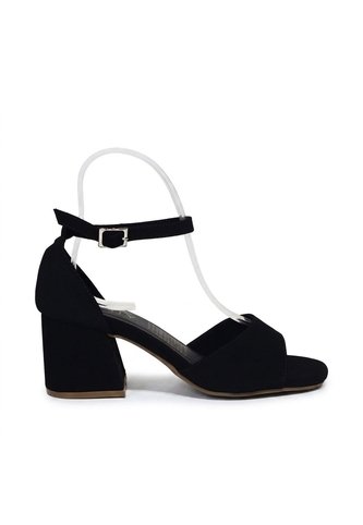 Sandalia Tacon Para Mujer 2760-Z148 NEGRO NOBUCK ZAVATTY Zavatty