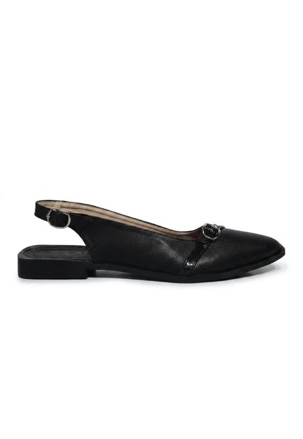 Baleta Para Mujer T806-Z490 NEGRO CHAROL ZAVATTY