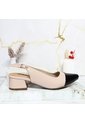 Baleta Para Mujer AS294-Z610 NUDE CHAROL X NEGRO CHAROL ZAVATTY de Zavatty