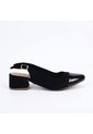 Baleta Para Mujer AS294-Z610 NEGRO NOBUCK X CHAROL ZAVATTY de Zavatty