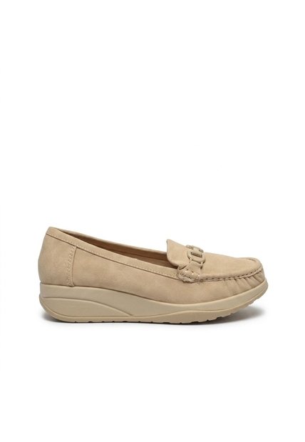 Mocasin Para Mujer 2549-Z719 BEIGE ZAVATTY