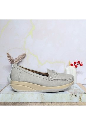 Mocasin Para Mujer 2549-Z719 GRIS ZAVATTY