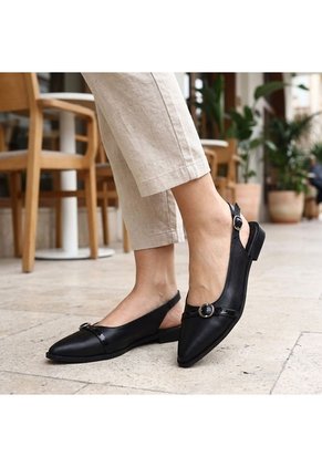 Baleta Para Mujer T806-Z490 NEGRO CHAROL ZAVATTY