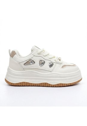 Tenis Para Mujer 25054-Z477 BLANCO X KAKI ZAVATTY