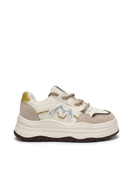 Tenis Para Mujer 25053-Z477 BLANCO X AMARILLO ZAVATTY