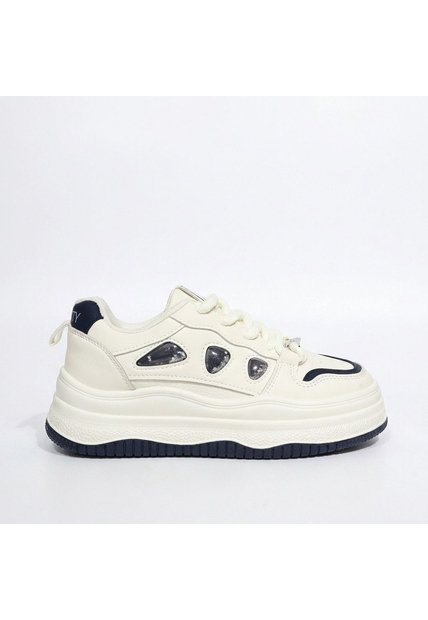 Tenis Para Mujer 25054-Z477 BLANCO X AZUL ZAVATTY