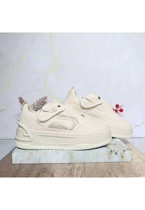 Tenis Para Mujer 25051-Z477 BEIGE ZAVATTY