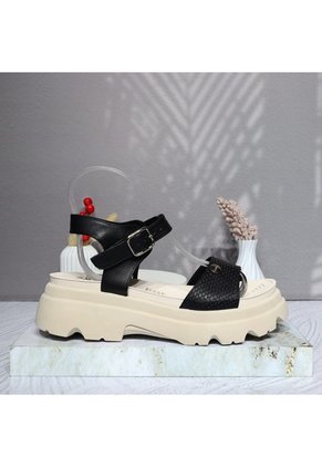 Plataforma Baja Para Mujer 447-Z83 NEGRO ZAVATTY