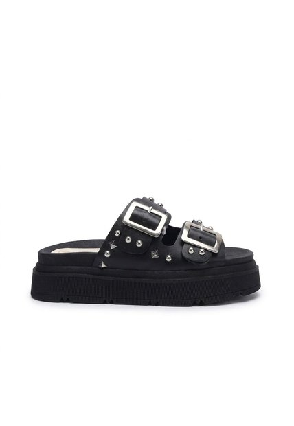 Sandalia Tacon Para Mujer H-KIARA NEGRO ZAVATTY