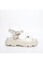 Plataforma Baja Para Mujer 447-Z83 BEIGE X TALCO ZAVATTY de Zavatty