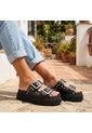 Sandalia Tacon Para Mujer H-KIARA NEGRO ZAVATTY de Zavatty