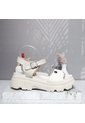 Plataforma Baja Para Mujer 447-Z83 BEIGE X TALCO ZAVATTY de Zavatty