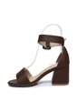 Sandalia Tacon Para Mujer 2350-Z148 CAFE ZAVATTY de Zavatty