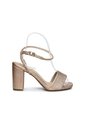 Sandalia Tacon Para Mujer 2729-Z148 ORO ROSA ZAVATTY de Zavatty