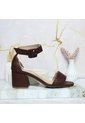 Sandalia Tacon Para Mujer 2350-Z148 CAFE ZAVATTY de Zavatty