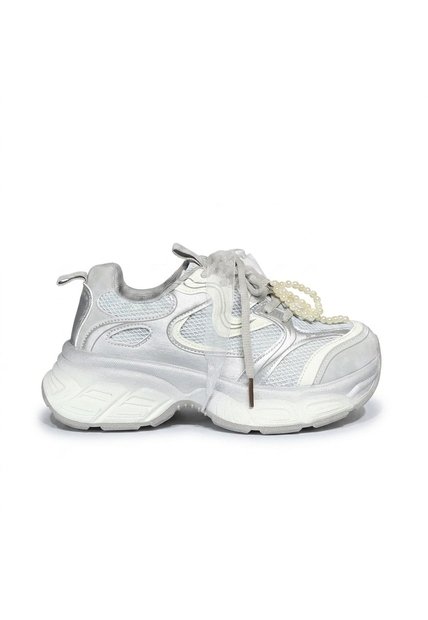 Tenis Para Mujer 122-Z329 PLATA X BLANCO ZAVATTY