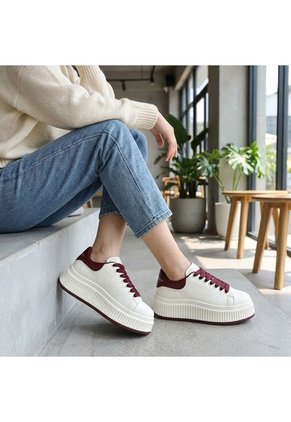 Tenis Para Mujer 2571-Z786 TALCO X VINOTINTO ZAVATTY