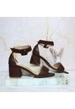 Sandalia Tacon Para Mujer 2350-Z148 CAFE ZAVATTY de Zavatty