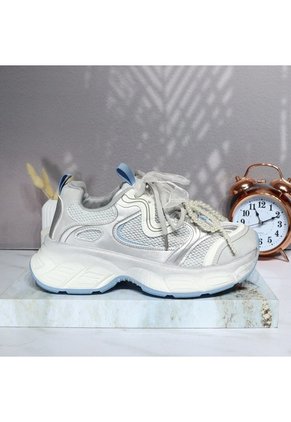 Tenis Para Mujer 122-Z329 PLATA X AZUL ZAVATTY