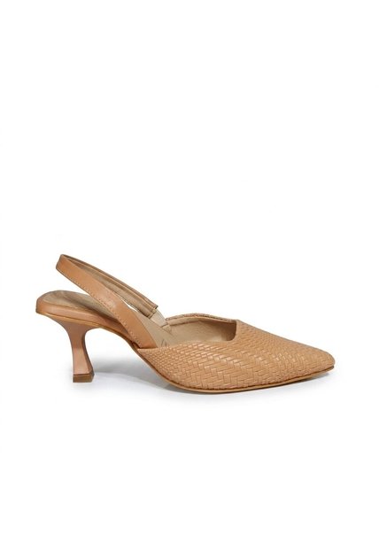 Tacon Para Mujer KIARA-Z120 CAMEL ZAVATTY