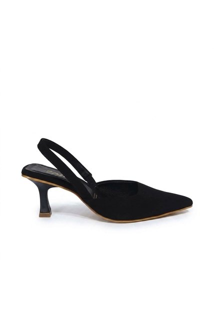 Tacon Para Mujer KIARA-Z120 NEGRO NOBUCK ZAVATTY