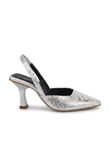 Tacon Para Mujer KIARA-Z120 PLATA ZAVATTY