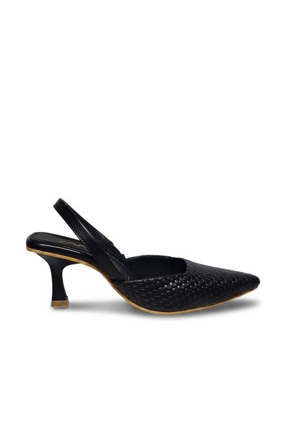Tacon Para Mujer KIARA-Z120 NEGRO GRAVADO ZAVATTY