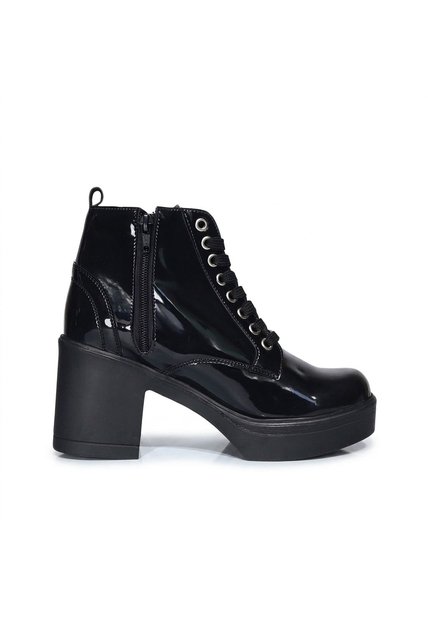 Botin Para Mujer TA327 NEGRO CHAROL ZAVATTY