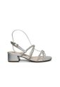 Sandalia Tacon Para Mujer 2730-Z148 PLATA ZAVATTY de Zavatty