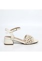 Sandalia Tacon Para Mujer 2782-Z148 BEIGE ZAVATTY de Zavatty