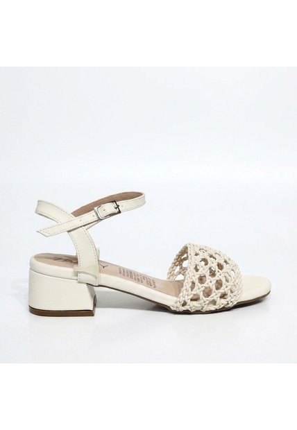 Sandalia Tacon Para Mujer 2782-Z148 BEIGE ZAVATTY