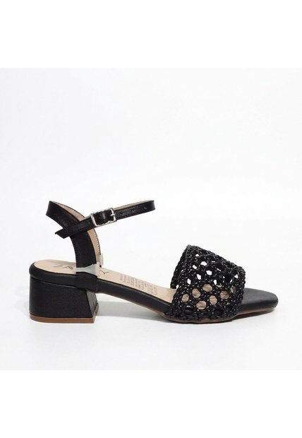 Sandalia Tacon Para Mujer 2782-Z148 NEGRO ZAVATTY