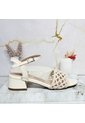 Sandalia Tacon Para Mujer 2782-Z148 BEIGE ZAVATTY de Zavatty
