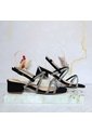 Sandalia Tacon Para Mujer 2730-Z148 NEGRO NOBUCK ZAVATTY de Zavatty