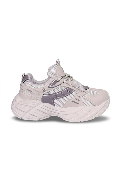 Tenis Para Mujer 125-Z329 BEIGE X LILA ZAVATTY