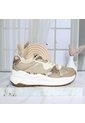 Tenis Para Mujer TAC953 DORADOXTAUPE ZAVATTY de Zavatty