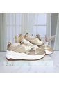 Tenis Para Mujer TAC953 DORADOXTAUPE ZAVATTY de Zavatty