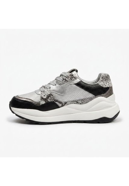 Tenis Para Mujer TAC953 NEGRO X PLATA ZAVATTY